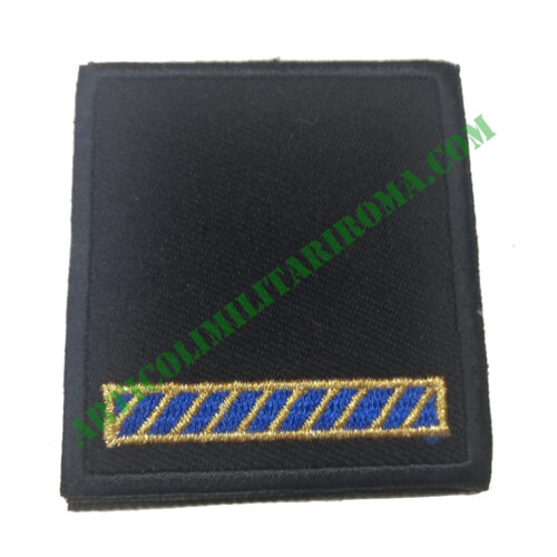 grado velcro blu aeronautica militare maresciallo terza classe