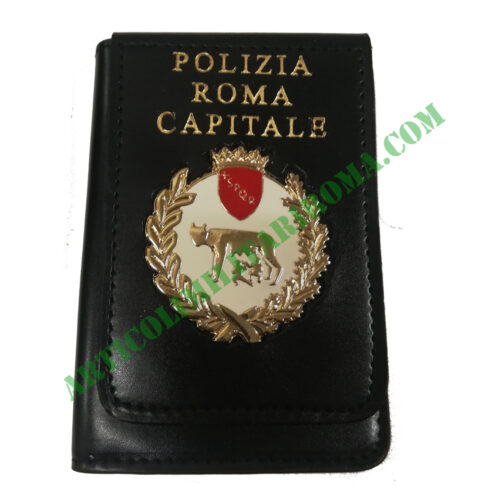 PORTATESSERE POLIZIA LOCALE ROMA CAPITALE CLASSICO