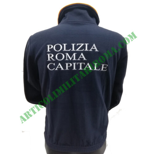 MAGLIONE PILE POLIZIA LOCALE ROMA