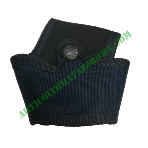 PORTA MANETTE APERTO CORDURA NERO