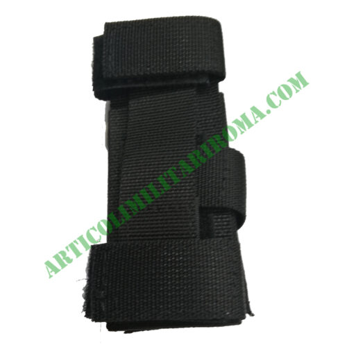 PORTA TORCIA UNIVERSALE CORDURA NERO