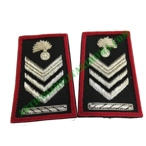 TUBOLARI RICAMATI BRIGADIERE CAPO CARABINIERI