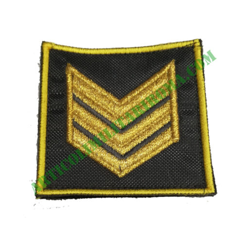 GRADO VELCRO RICAMATO BRIGADIERE GUARDIA DI FINANZA