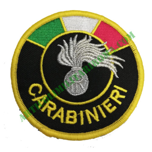 PATCH TONDA VELCRO CARABINIERI