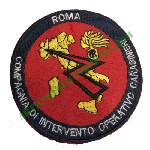 PATCH TONDA VELCRO CIO CARABINIERI