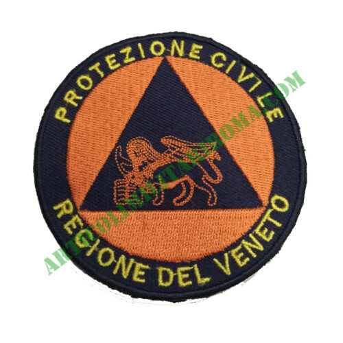 PATCH TONDA VELCRO PROTEZIONE CIVILE VENETO