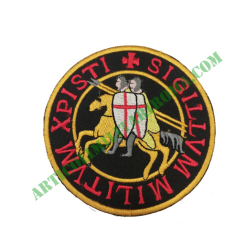 PATCH VELCRO CAVALIERI TEMPLARI