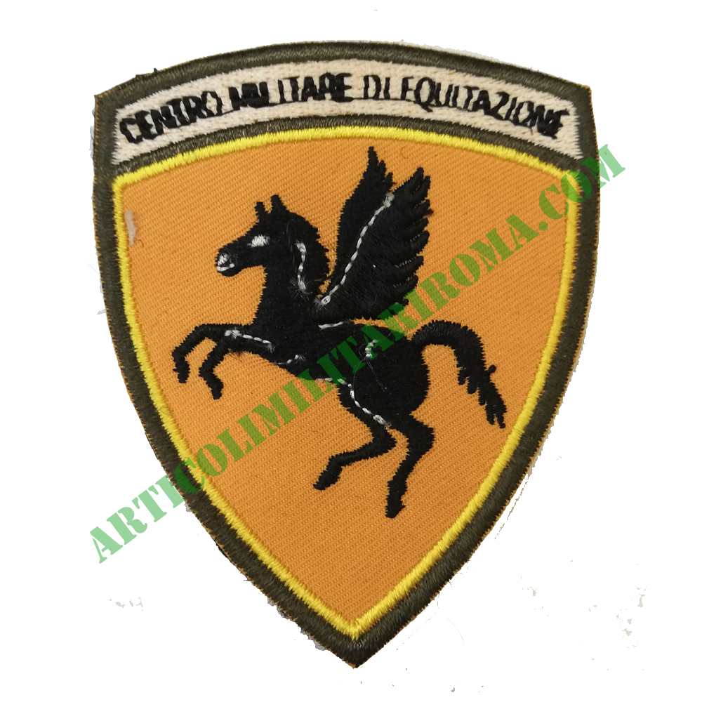 PATCH VELCRO ESERCITO CENTRO MILITARE EQUITAZIONE - Articoli Militari  Bellettati Roma