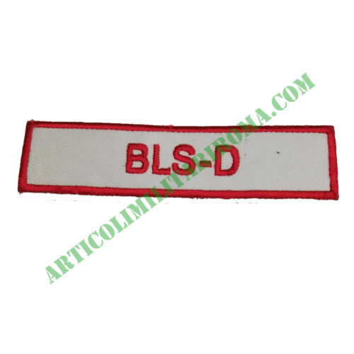 SCRITTA VELCRO RETTANGOLARE BLSD