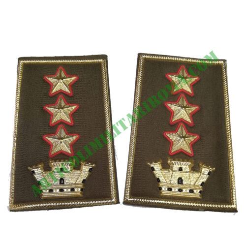 TUBOLARI CAMICIA ESERCITO COLONNELLO COMANDANTE