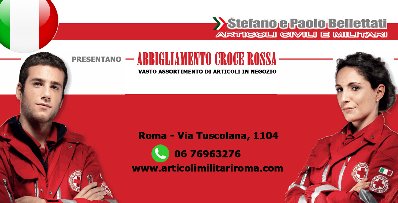 Al momento stai visualizzando Abbigliamento Croce Rossa Italiana