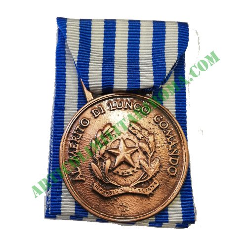 MEDAGLIA 10 ANNI LUNGO COMANDO BRONZO GUARDIA DI FINANZA