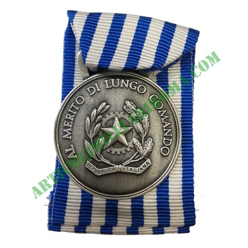 MEDAGLIA 15 ANNI LUNGO COMANDO ARGENTO GUARDIA DI FINANZA