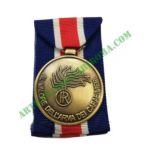 MEDAGLIA CARABINIERI VALORE BRONZO