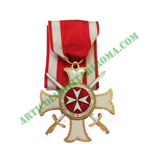 MEDAGLIA CAVALIERE MILITENSE ORDINE DI MALTA