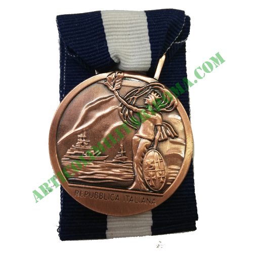 MEDAGLIA LUNGA NAVIGAZIONE BRONZO MARINA MILITARE