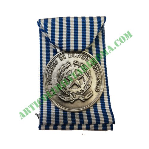 MEDAGLIA LUNGO COMANDO ARGENTO ESERCITO AERONAUTICA MARINA CARABINIERI