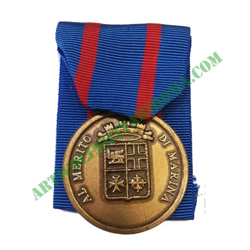 MEDAGLIA MERITO BRONZO MARINA MILITARE