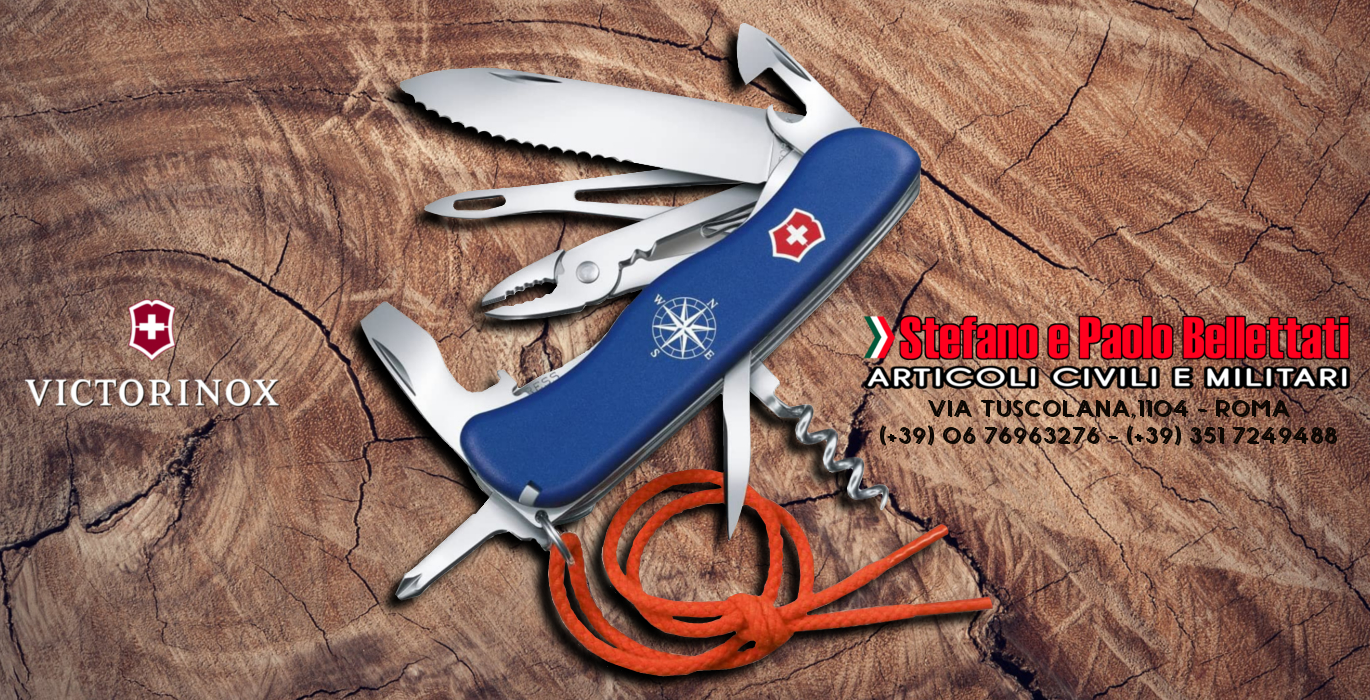 victorinox coltelli multiuso skipper blu