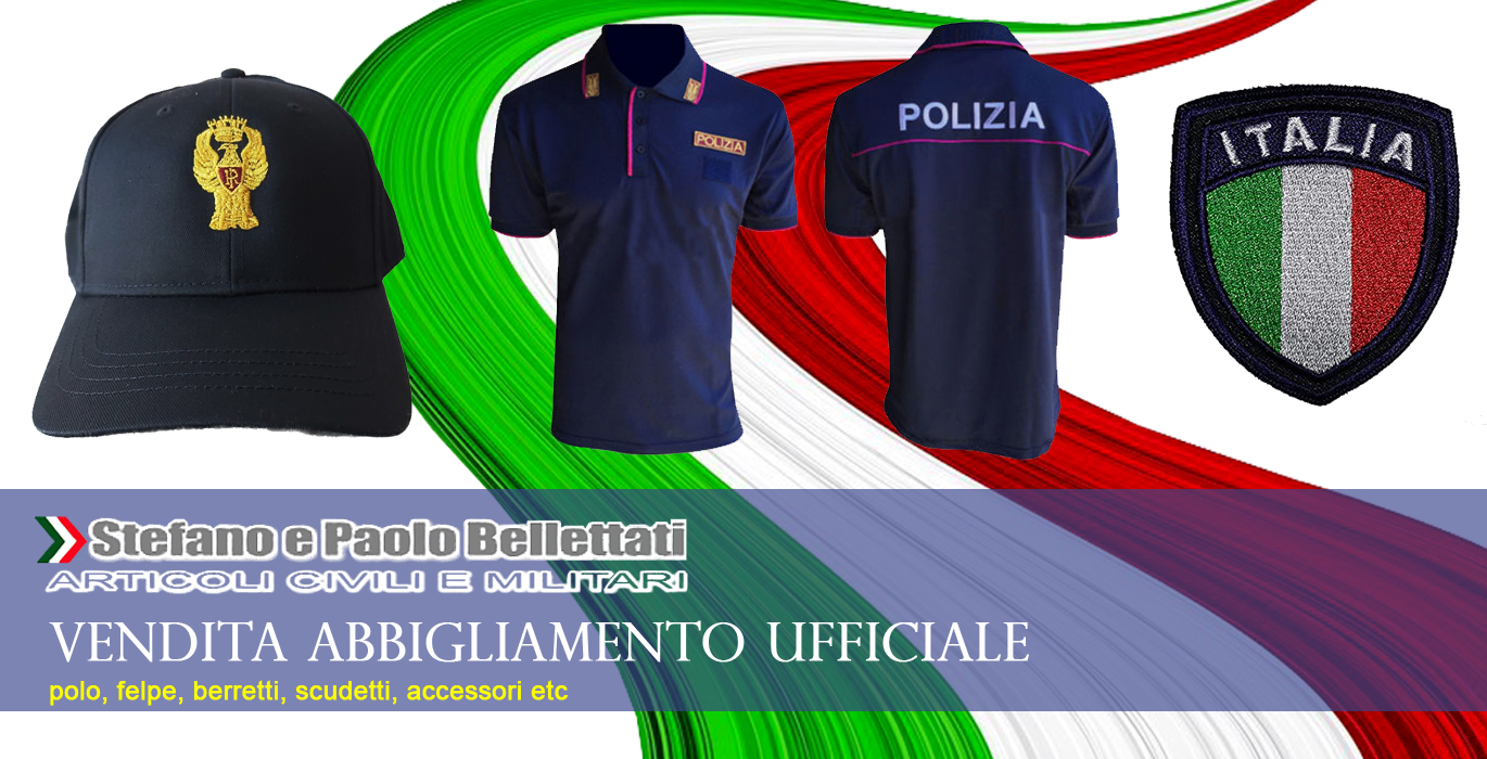 Abbigliamento ufficiale Polizia di Stato