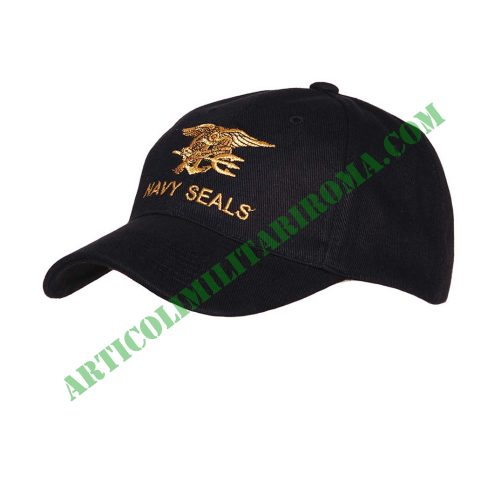 CAPPELLO BASEBALL NAVY SEALS NERO