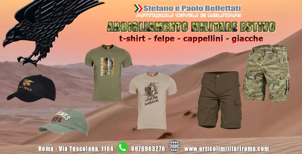 Scopri di più sull'articolo Abbigliamento militare estivo