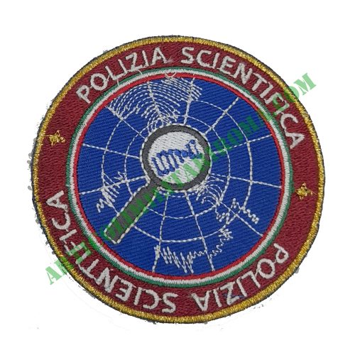 PATCH SCIENTIFICA ROTONDA POLIZIA DI STATO