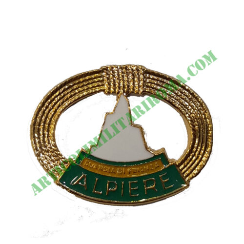 DISTINTIVO ALPIERE ORO GUARDIA DI FINANZA