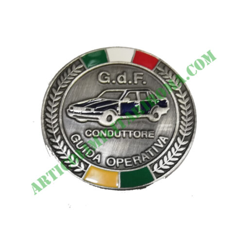 DISTINTIVO CONDUTTORE GUIDA OPERATIVA GUARDIA DI FINANZA