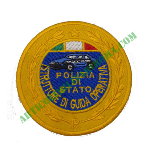 PATCH ISTRUTTORE DI GUIDA OPERATIVA POLIZIA DI STATO