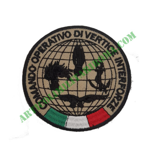 PATCH VELCRO COI FONDO SABBIA