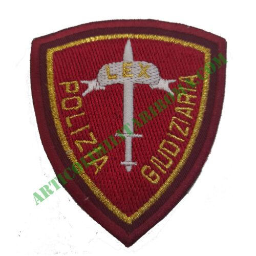 PATCH VELCRO POLIZIA GIUDIZIARIA