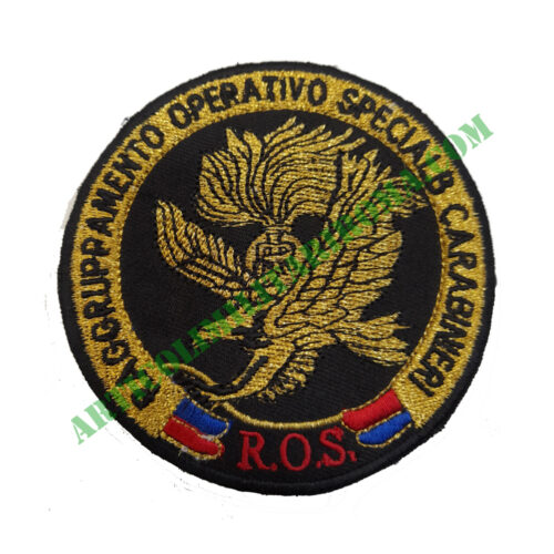 PATCH VELCRO ROS CARABINIERI