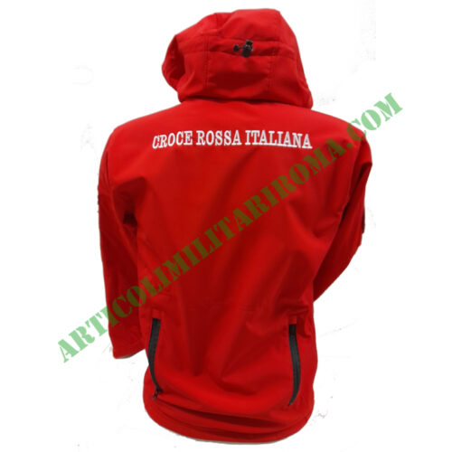 GIACCHETTO TATTICO SOFTSHELL CROCE ROSSA ITALIANA