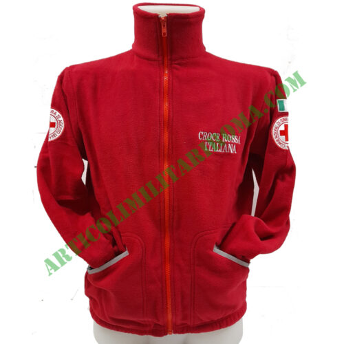 MAGLIONE PILE CROCE ROSSA ITALIANA