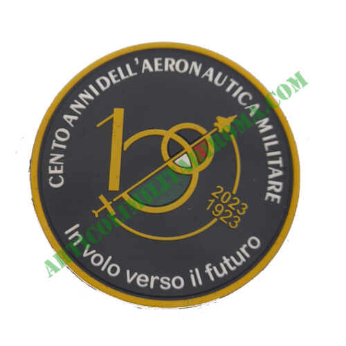 PATCH PVC CON VELCRO CENTENARIO AERONAUTICA MILITARE