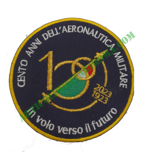 Toppa Ricamata Militare 5° Aeronautica Militare - Termoadesiva Iron-On - Nuova Con Spedizione Gratuita