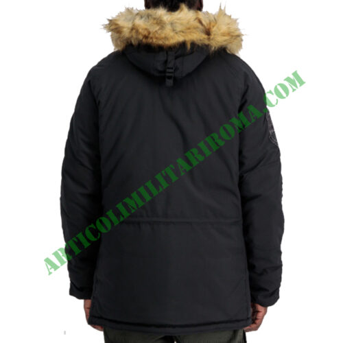 ALPHA INDUSTRIES EXPLORER BLACK TAGLIA XXL