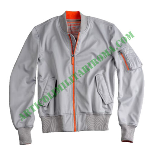 ALPHA INDUSTRIES MA1 SOFT SHELL GREY TAGLIA S