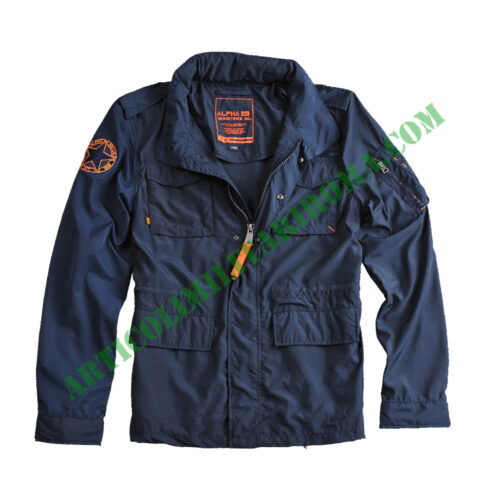 ALPHA INDUSTRIES TROOPER BLUE TAGLIA S