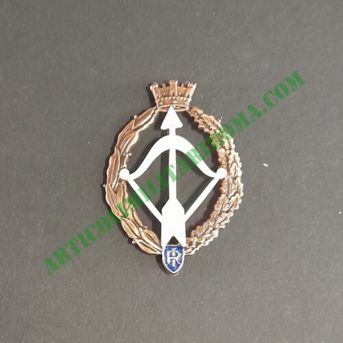 DISTINTIVO AZIONI BELLICHE CACCIA ARGENTO AERONAUTICA MILITARE