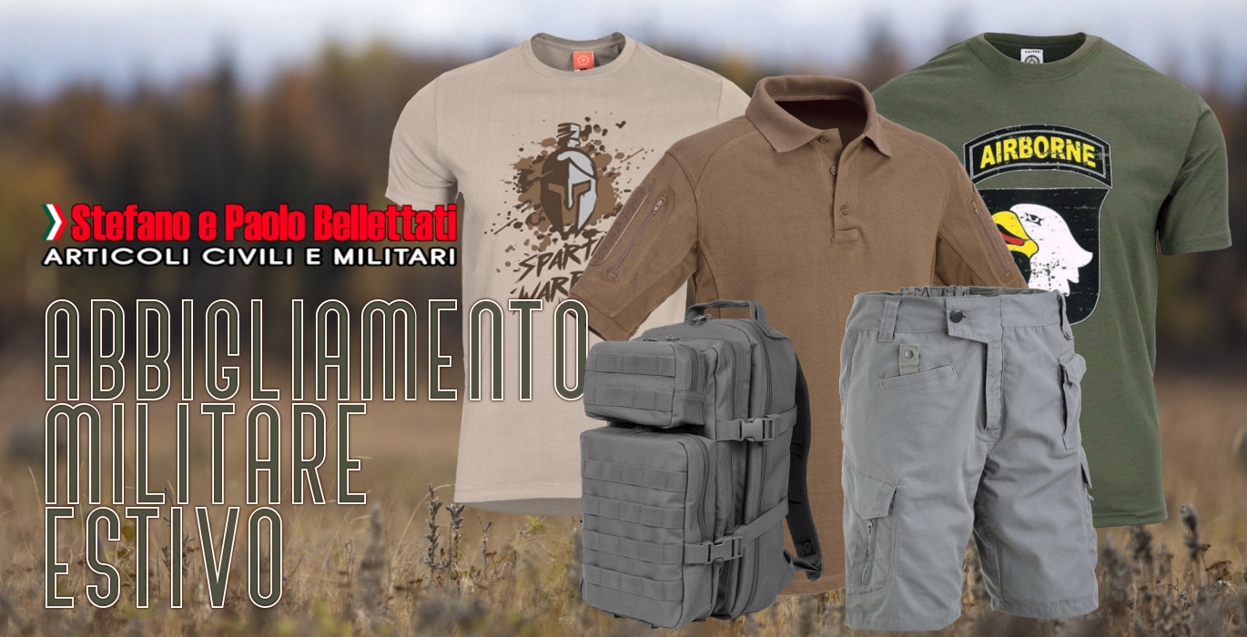 Abbigliamento militare e outdoor