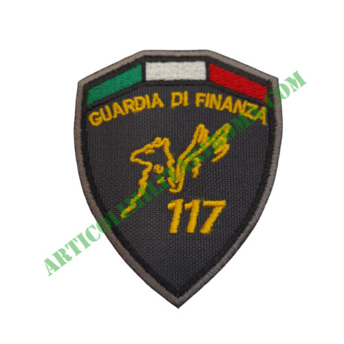 PATCH 117 GUARDIA DI FINANZA CON VELCRO