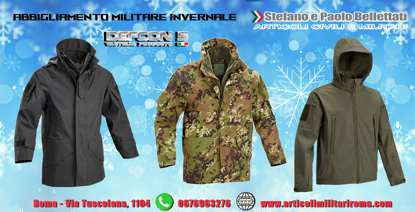 Giacche invernali DEFCON5 Articoli Militari Bellettati Roma