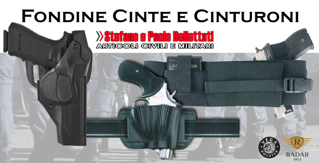 fondine cinte e cinturoni a Roma presso Articoli Militari Bellettati