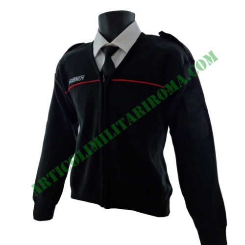 MAGLIONE CARABINIERI CON ZIP COLLO V