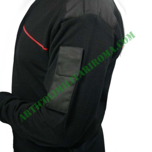 MAGLIONE CARABINIERI CON ZIP COLLO V