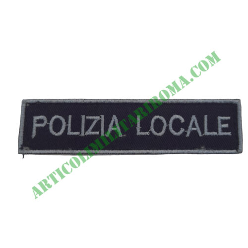 SCRITTA POLIZIA LOCALE REGIONE LAZIO