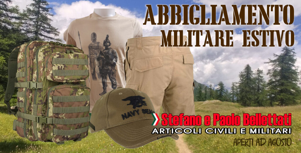 Scopri di più sull'articolo Bellettati: abbigliamento militare estivo