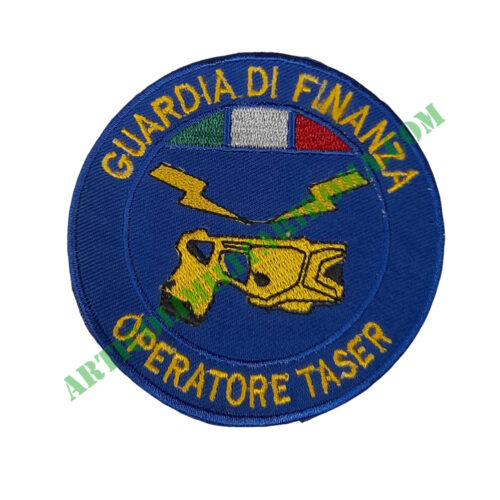 PATCH OPERATORE TASER GUARDIA DI FINANZA BLU
